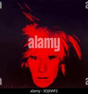 Selbstporträt, Andy Warhol, 1986 Stockfoto