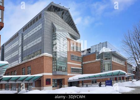 Universität Toronto, Rotman School of Management, im Winter Stockfoto