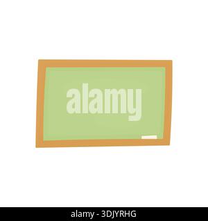 Schulausschuss mit Kreide. Element der Bildung. Konzept zurück in die Schule Stock Vektor