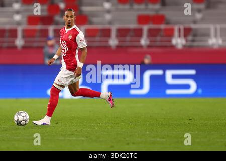 Monaco, Fürstentum Monaco. Januar 2026. Thilo Kehrer vom AS Monaco FC im Spiel der UEFA Champions League Phase MD8 zwischen AS Monaco und Juventus FC im Stade Louis II am 28. Januar 2025 in Monaco, Fürstentum Monaco. Quelle: Marco Canoniero/Alamy Live News Stockfoto