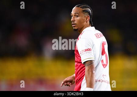 Monaco, Monaco. Januar 2026. MONACO, MONACO - 28. JANUAR: Thilo Kehrer von AS Monaco sieht beim Spiel der UEFA Champions League 2025/26 Phase MD8 zwischen AS Monaco und Juventus im Stade Louis II am 28. Januar 2026 in Monaco an. (Foto: Alberto Gandolfo/BSR Agency) Credit: BSR Agency/Alamy Live News Stockfoto