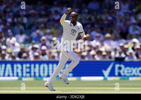 Aktenfoto vom 17.12.2025 von Jofra Archer, der in Englands Team benannt wurde, um Sri Lanka im ersten T20 am Donnerstag zu begegnen, nachdem er sich von einer Verletzung erholt hatte. Ausgabedatum: Donnerstag, 29. Januar 2026. Stockfoto