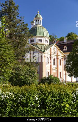Kloster St. Marienthal an der Neisse, Ostritz, Sachsen, Deutschland Stockfoto