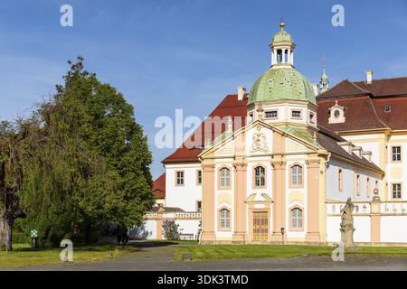 Kloster St. Marienthal an der Neisse, Ostritz, Sachsen, Deutschland Stockfoto