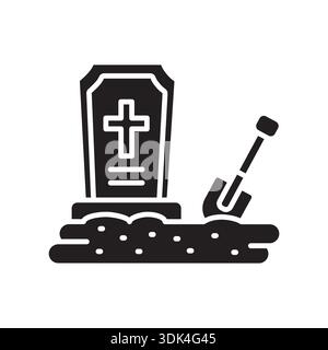 Graben Sie ein gravierendes Symbol mit schwarzer Linie. Vektorisoliertes Element. Bearbeitbare Kontur. Stock Vektor