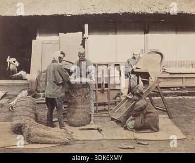 Sackkorn, c1885. Stockfoto