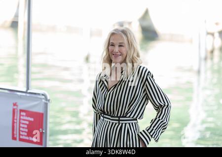 VENEDIG, ITALIEN - 28. AUGUST: Catherine O'Hara kommt beim 81. Internationalen Filmfestival Venedig am 28. August 2024 im Palazzo del Casino an.CAP/KA ©Kristina Afanasyeva/Capital Pictures /MediaPunch **NUR FÜR die USA** Stockfoto