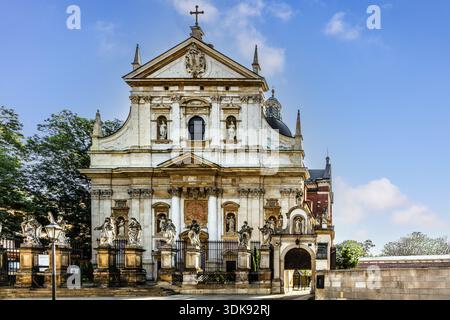St. Peter und Paul Kirche, 1597, Krakau, Polen Stockfoto