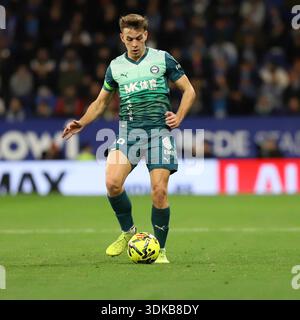 Sabadell, Barcelona, Spanien. 30. Januar 2026. Barcelona Spanien 30.01.2026 Pablo IbaÃ±EZ (Deportivo Alaves) kontrolliert den Ball während der La Liga EA Sports zwischen Espanyol und Deportivo Alaves im RCDE-Stadion am 30. Januar 2026 in Barcelona. (Kreditbild: © Xavi Urgeles/ZUMA Press Wire) NUR REDAKTIONELLE VERWENDUNG! Nicht für kommerzielle ZWECKE! Quelle: ZUMA Press, Inc./Alamy Live News Stockfoto