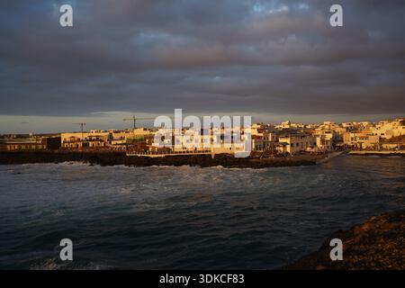 El Cotillo in Fuertevenutra Stockfoto