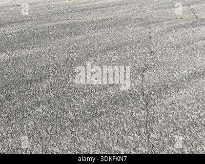 Asphaltstraße. Leere Autobahn. Asphaltstraße Draufsicht Hintergrund Stockfoto