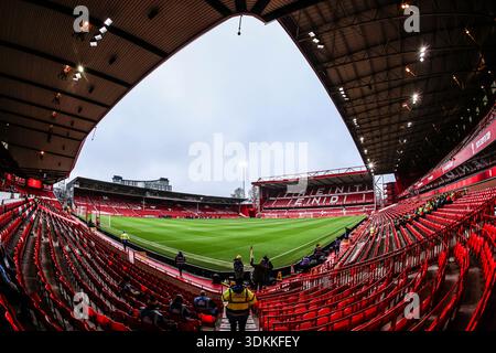 City Ground, Nottingham, Großbritannien, 1. Februar 2026. Nottingham, Großbritannien. Februar 2026. Ein allgemeiner Blick auf City Ground vor dem Premier League-Spiel Nottingham Forest vs Crystal Palace at City Ground, Nottingham, Großbritannien, 1. Februar 2026 (Foto: Alfie Cosgrove/News Images) Credit: News Images LTD/Alamy Live News Stockfoto