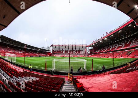 City Ground, Nottingham, Großbritannien, 1. Februar 2026. Nottingham, Großbritannien. Februar 2026. Ein allgemeiner Blick auf City Ground vor dem Premier League-Spiel Nottingham Forest vs Crystal Palace at City Ground, Nottingham, Großbritannien, 1. Februar 2026 (Foto: Alfie Cosgrove/News Images) Credit: News Images LTD/Alamy Live News Stockfoto