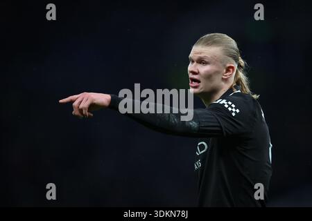 LONDON, Großbritannien - 1. Februar 2026: Erling Haaland von Manchester City während des Premier League-Spiels zwischen Tottenham Hotspur FC und Manchester City FC im Tottenham Hotspur Stadium (Foto: Craig Mercer/ Alamy Live News) Stockfoto
