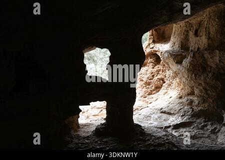 Höhle, Milatos, Kreta, Griechenland, Natur, Höhlen, Geologie, Süden, Mittelmeer, Berge, Mittelgebirge, Milatos Höhle, Milatos Höhle Stockfoto