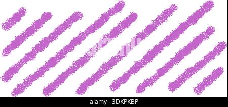 Lila Buntstift Scribble Box Sketch Style Stock Vektor