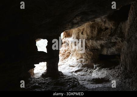 Höhle, Milatos, Kreta, Griechenland, Natur, Höhlen, Geologie, Süden, Mittelmeer, Berge, Mittelgebirge, Milatos Höhle, Milatos Höhle Stockfoto