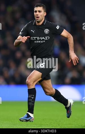 London, Großbritannien. Februar 2026. Rodri von Manchester City während des Spiels Tottenham Hotspur gegen Manchester City Premier League im Tottenham Hotspur Stadium in London. Der Bildnachweis sollte lauten: Paul Terry/Sportimage Credit: Sportimage Ltd/Alamy Live News Stockfoto