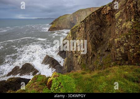 Morte Bay von Baggy Point, North Devon Stockfoto