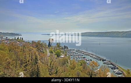 Marina, Sipplingen am Bodensee Stockfoto
