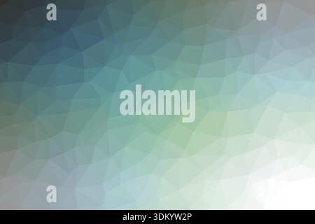 Bunte niedrige Polygon zufällige Gradient Dreieck abstrakte 12 Stockfoto