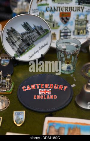Britischer Souvenirladen Stockfoto