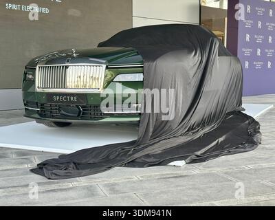 Brandneuer Rolls Royce Spectre Stockfoto
