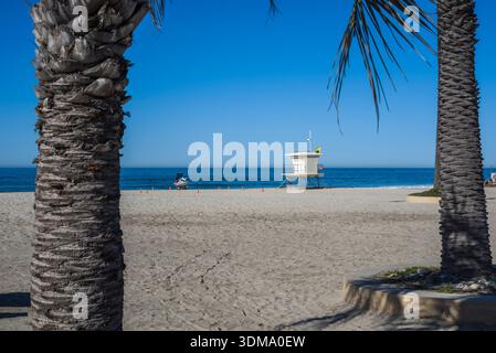 Moonlight State Beach. Encinitas, Kalifornien. Stockfoto