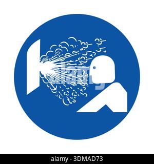 Eine konzeptionelle Abbildung, die eine Person zeigt, die mit einem digitalen Bildschirm interagiert, der dynamische Datenströme freigibt. Dieses Bild symbolisiert die moderne Kommunikation Stock Vektor