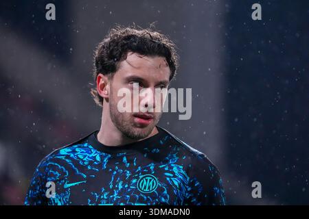 Monza, Italie. Februar 2026. Carlos Augusto während des italienischen Pokalpokals, Coppa Italia, Viertelfinalspiel zwischen FC Internazionale und Turin FC am 4. Februar 2026 im U-POWER Stadion in Monza, Italien - Foto Alessio Morgese/DPPI Credit: DPPI Media/Alamy Live News Stockfoto