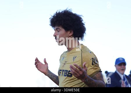Macclesfield, Großbritannien. Am 10. Januar 2026 besiegte Macclesfield Crystal Palace in der dritten Runde des FA Cups. Peter Simmons / Alamy Stockfoto