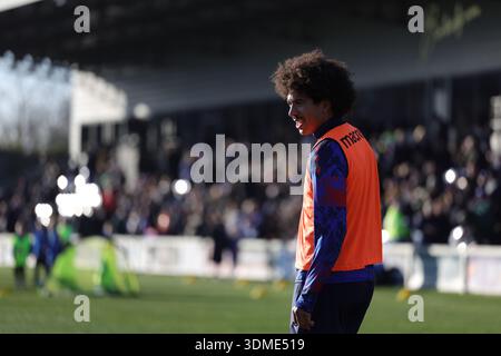 Macclesfield, Großbritannien. 10. Januar 2026 Chris Richards - Macclesfield besiegte Crystal Palace in der dritten Runde des FA Cups. Peter Simmons / Alamy Stockfoto
