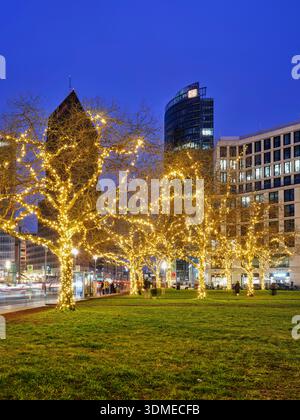In der Mall of Berlin am Leipziger Platz, Berlin-Mitte. Stockfoto