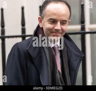 London, Großbritannien. Februar 2026. Minister in Downing Street, London, Vereinigtes Königreich James Murray, Chief Secretary of the Treasury, Credit: Ian Davidson/Alamy Live News Stockfoto