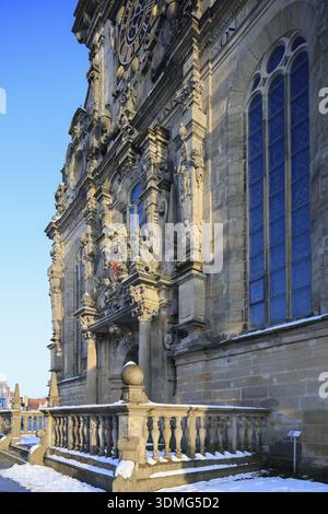 Stadtkirche Bueckeburg im Weserrenaissancestil, Bueckeburg, Landkreis Schaumburg, Niedersachsen Stockfoto