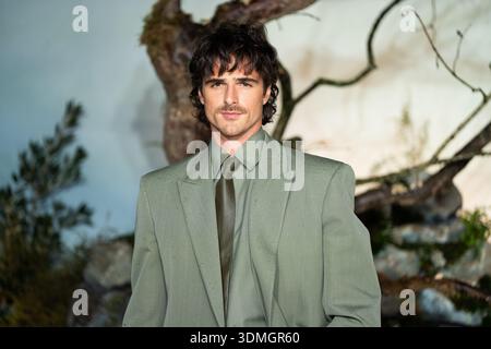 London, Großbritannien. Februar 2026. Jacob Elordi nimmt an der britischen Premiere „Wuthering Height“ am Odeon Luxe Leicester Square Teil. Quelle: SOPA Images Limited/Alamy Live News Stockfoto