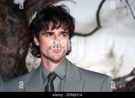 London, Großbritannien. Februar 2026. Jacob Elordi nimmt an der Premiere von Wuthering Heights UK am Odeon Luxe Leicester Square in London Teil. (Foto: Fred Duval/SIPA USA) Credit: SIPA USA/Alamy Live News Stockfoto