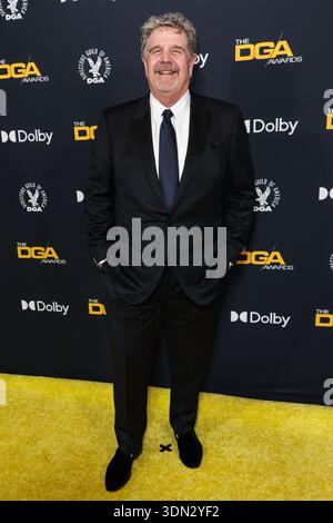 Beverly Hills, Usa. Februar 2026. BEVERLY HILLS, LOS ANGELES, KALIFORNIEN, USA - FEBRUAR 07: John Wells kommt bei der 78. Annual Directors Guild of America (DGA) Awards, die am 7. Februar 2026 im Beverly Hilton Hotel in Beverly Hills, Los Angeles, Kalifornien, USA, stattfinden. (Foto: Xavier Collin/Image Press Agency) Credit: Image Press Agency/Alamy Live News Stockfoto