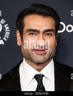 Beverly Hills, Usa. Februar 2026. BEVERLY HILLS, LOS ANGELES, KALIFORNIEN, USA - FEBRUAR 07: Kumail Nanjiani kommt bei der 78. Annual Directors Guild of America (DGA) Awards, die am 7. Februar 2026 im Beverly Hilton Hotel in Beverly Hills, Los Angeles, Kalifornien, USA, stattfinden. (Foto: Xavier Collin/Image Press Agency) Credit: Image Press Agency/Alamy Live News Stockfoto