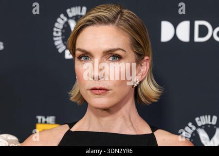Beverly Hills, Usa. Februar 2026. BEVERLY HILLS, LOS ANGELES, KALIFORNIEN, USA - FEBRUAR 07: Rhea Seehorn kommt beim 78. Annual Directors Guild of America (DGA) Award, der am 7. Februar 2026 im Beverly Hilton Hotel in Beverly Hills, Los Angeles, Kalifornien, USA, stattfindet. (Foto: Xavier Collin/Image Press Agency) Credit: Image Press Agency/Alamy Live News Stockfoto