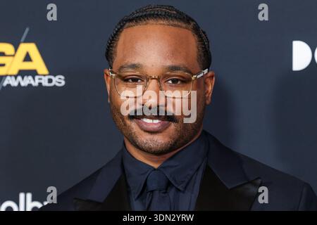 Beverly Hills, Usa. Februar 2026. BEVERLY HILLS, LOS ANGELES, KALIFORNIEN, USA - FEBRUAR 07: Ryan Coogler kommt bei der 78. Annual Directors Guild of America (DGA) Awards, die am 7. Februar 2026 im Beverly Hilton Hotel in Beverly Hills, Los Angeles, Kalifornien, USA, stattfinden. (Foto: Xavier Collin/Image Press Agency) Credit: Image Press Agency/Alamy Live News Stockfoto