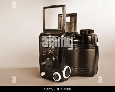 Alte Kameras sind besonders beliebt bei Sammlern. Stockfoto