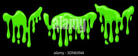 Cartoon Goo tropft Stock Vektor