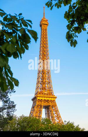Frankreich, Paris, den Eiffelturm Stockfoto