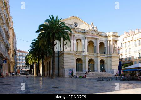 Frankreich, Var, Toulon, Place Victor Hugo, Toulon Opera House, ehemaliges Stadttheater Stockfoto