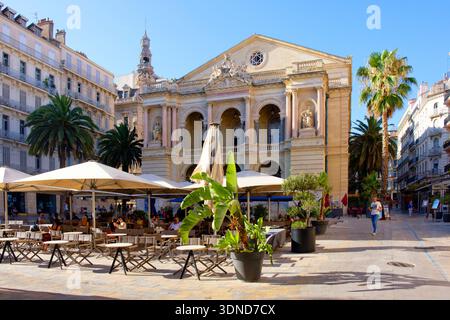 Frankreich, Var, Toulon, Place Victor Hugo, Toulon Opera House, ehemaliges Stadttheater Stockfoto