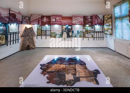 Rumänien, Region Maramures, Sighetu Marmatiei, Gedenkstätte für die Opfer des Kommunismus und des Widerstands in Rumänien, untergebracht im ehemaligen Gefängnis des Common Law Stockfoto