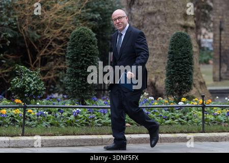 London, Großbritannien. Februar 2026. Der Generalstaatsanwalt Richard Hermer kommt in der Downing Street an, um an der wöchentlichen Kabinettssitzung teilzunehmen. Quelle: Wiktor Szymanowicz/Alamy Live News Stockfoto