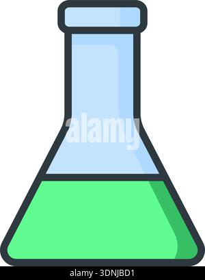 Fläschensymbol Vektor-Design-Vorlagen einfaches und modernes Konzept Stock Vektor
