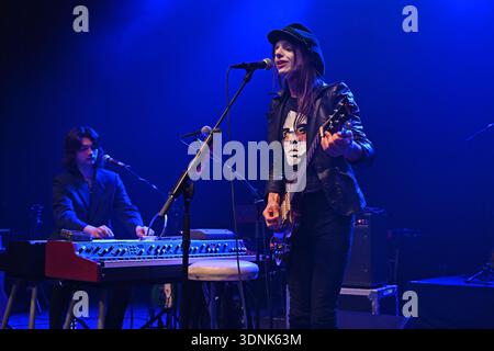 UK. Februar 2026. LONDON, ENGLAND - 10. FEBRUAR: Lucio Corsi tritt am 10. Februar 2026 in Shepherd's Bush Empire in London auf.CAP/MAR © MAR/Capital Pictures Credit: Capital Pictures/Alamy Live News Stockfoto